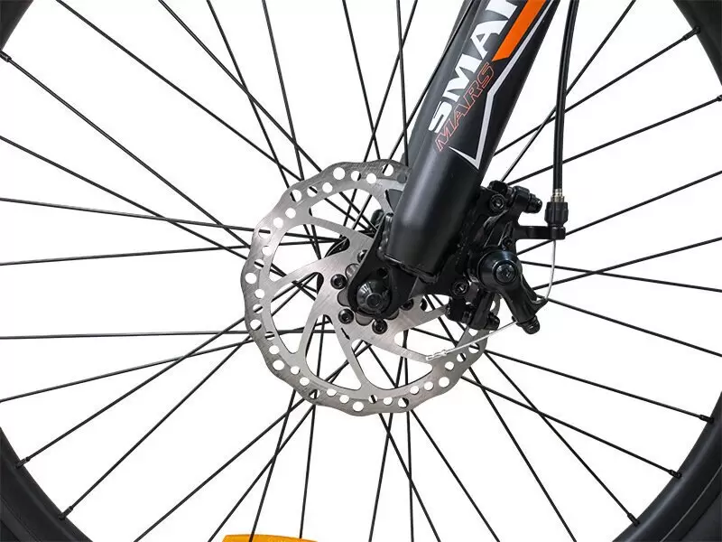 Электровелосипед Smart8 Mars (оранжевый) фото