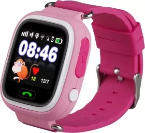 Детские умные часы Smart Baby Q80 (розовый) фото