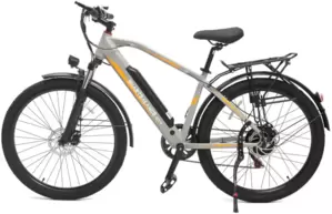Электровелосипед Smart Balance City 2024 (бежевый/оранжевый)