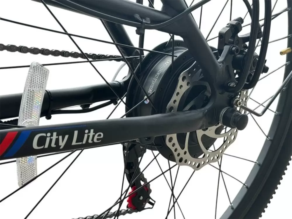 Электровелосипед Smart Balance City Lite 2025 (черный) фото