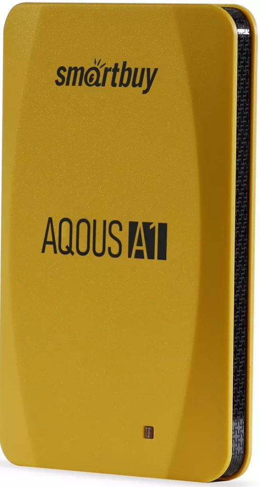 Внешний накопитель SmartBuy Aqous A1 SB256GB-A1Y-U31C 256GB (желтый) фото 2