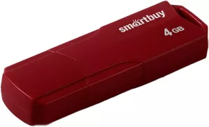 USB-флэш накопитель SmartBuy Clue 16GB (бордовый) фото