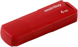 USB-флэш накопитель SmartBuy Clue 4GB (красный) фото