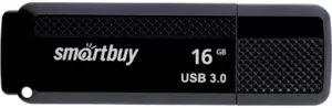 USB Flash SmartBuy Dock USB 3.0 16GB Black (SB16GBDK-K3) фото