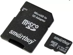 Карта памяти SmartBuy microSDXC 128GB (SB128GBSDU1A-AD) фото