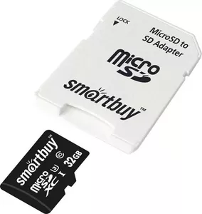 Карта памяти SmartBuy microSDXC 32Gb (SB32GBSDCL10U3L-01) фото