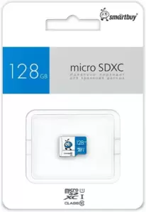 Карта памяти SmartBuy microSDXC SB128GMSDU1BLUE00 128GB фото