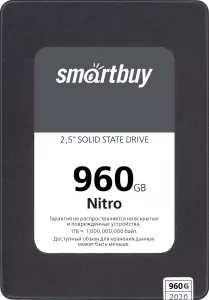 Жесткий диск SSD Smart Buy Nitro Maxio MAS0902 SBSSD-960GQ-MX902-25S3 фото