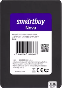 SSD SmartBuy Nova 240GB SBSSD240-NOV-25S3 фото
