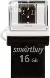USB Flash SmartBuy POKO 16GB (черный) (SB16GBPO-K) фото