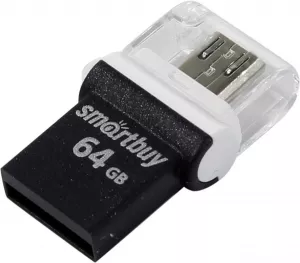 USB-флэш накопитель SmartBuy POKO 64GB (SB64GBPO-K) фото