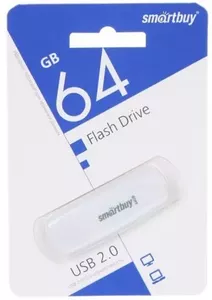 USB-флэш накопитель SmartBuy Scout 64Gb White SB064GB2SCW icon