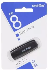 USB-флэш накопитель SmartBuy Scout 8Gb Black SB008GB2SCK icon