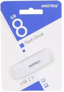 USB-флэш накопитель SmartBuy Scout 8Gb White SB008GB2SCW icon