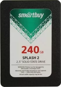 Жесткий диск SSD SmartBuy Splash 2 (SB240GB-SPLH2-25SAT3) 240Gb фото