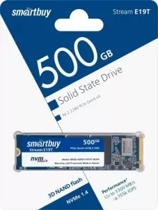 SSD Smart Buy Stream E19T 500GB SBSSD-500GT-PH19T-M2P4 фото