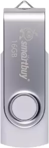 SmartBuy Twist 16GB (белый/серебристый)