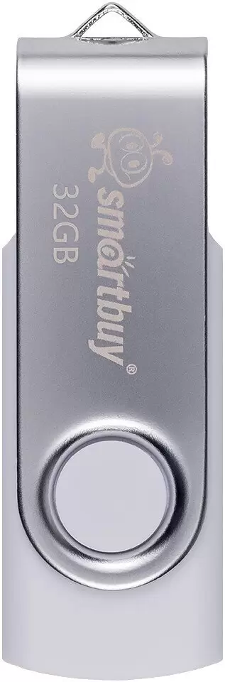 SmartBuy Twist 32GB (белый/серебристый)