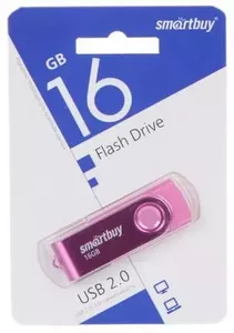 USB-флэш накопитель SmartBuy UFD 2.0 Twist Pink 16Gb SB016GB2TWP icon