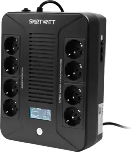 Источник бесперебойного питания SmartWatt UPS Safe Pro LCD 800 фото