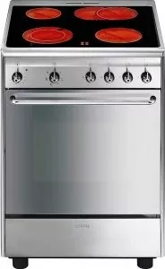 Электроплита Smeg C6CMX8 фото