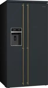 Холодильник Smeg SBS8004AO фото