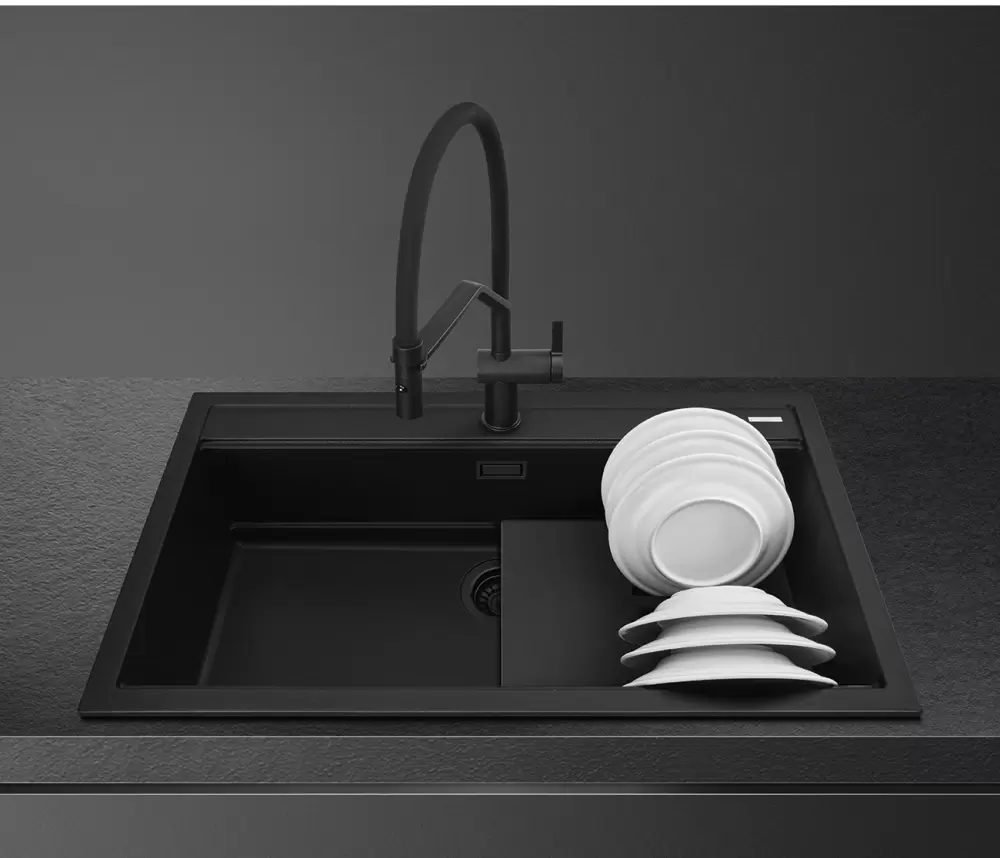 Кухонная мойка Smeg VSGX860MN фото