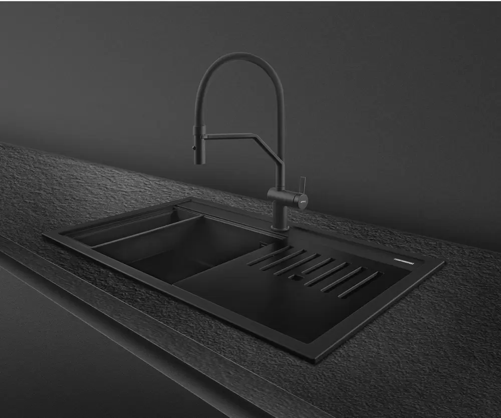 Кухонная мойка Smeg VSGX860MN фото