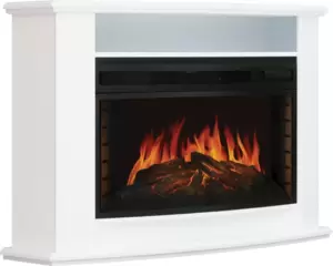 Каминокомплект Smolcom Govard FS33W Dioramic 33W LED FX (бьянко белый дуб) фото