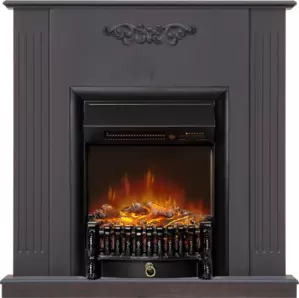 Каминокомплект Smolcom Lumsden STD-ASP Majestic FX M Black RC (темный орех) фото