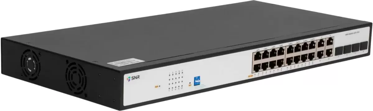 Управляемый коммутатор 2-го уровня SNR SNR-S2300G-16TC-POE фото 2