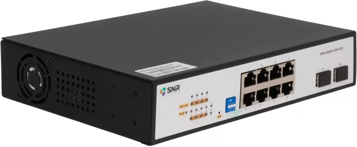 Управляемый коммутатор 2-го уровня SNR SNR-S2300G-8TM-POE фото 4