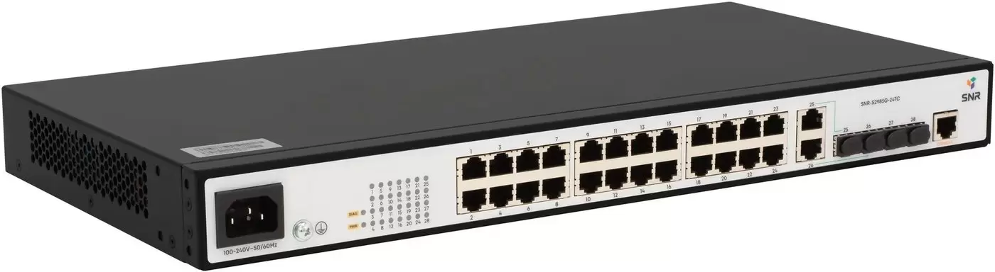 Управляемый коммутатор 2-го уровня SNR SNR-S2985G-24TC фото