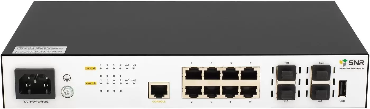 SNR SNR-S5210G-8TX-POE