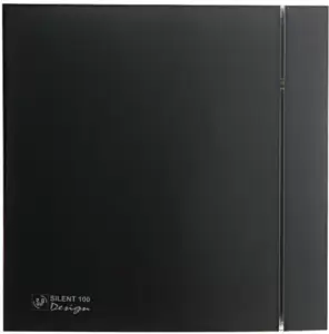 Вытяжной вентилятор Soler&#38;Palau Silent-100 CRZ Matt Black Design