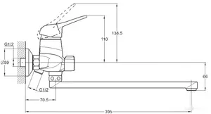 Смеситель Solone LUN7-A031 фото