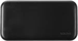 Портативное зарядное устройство Solove W7 10000мAч (черный) фото