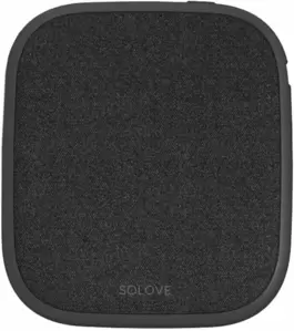 Беспроводное зарядное SOLOVE wireless charging treasure black фото