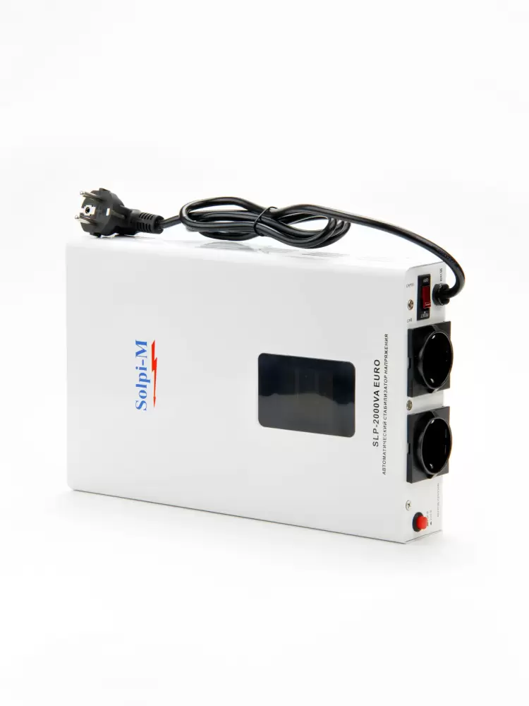 Стабилизатор напряжения Solpi-M SLP-2000ВА EURO фото