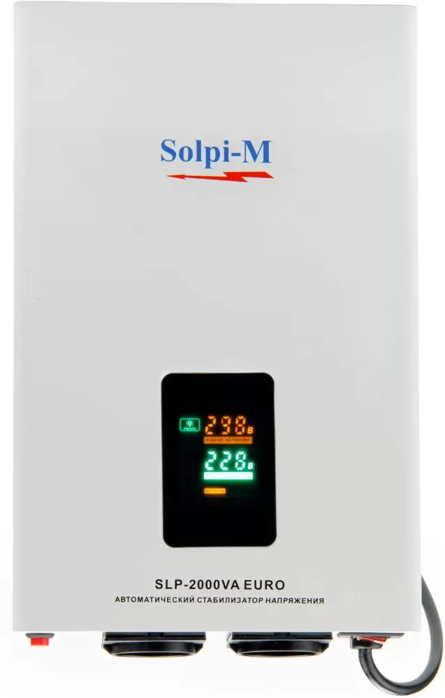 Стабилизатор напряжения Solpi-M SLP-2000ВА EURO фото