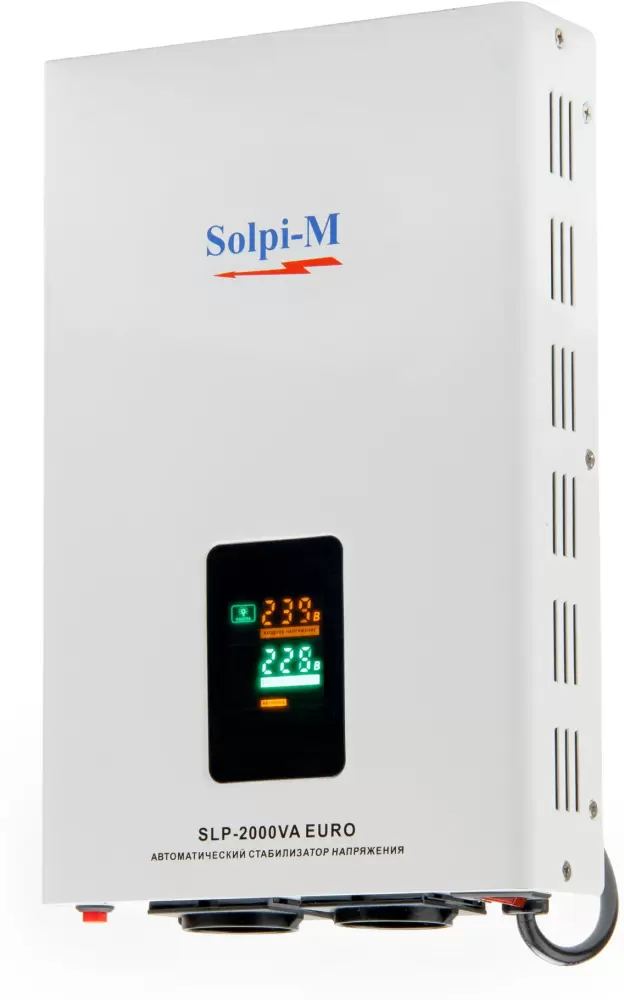 Стабилизатор напряжения Solpi-M SLP-2000ВА EURO фото