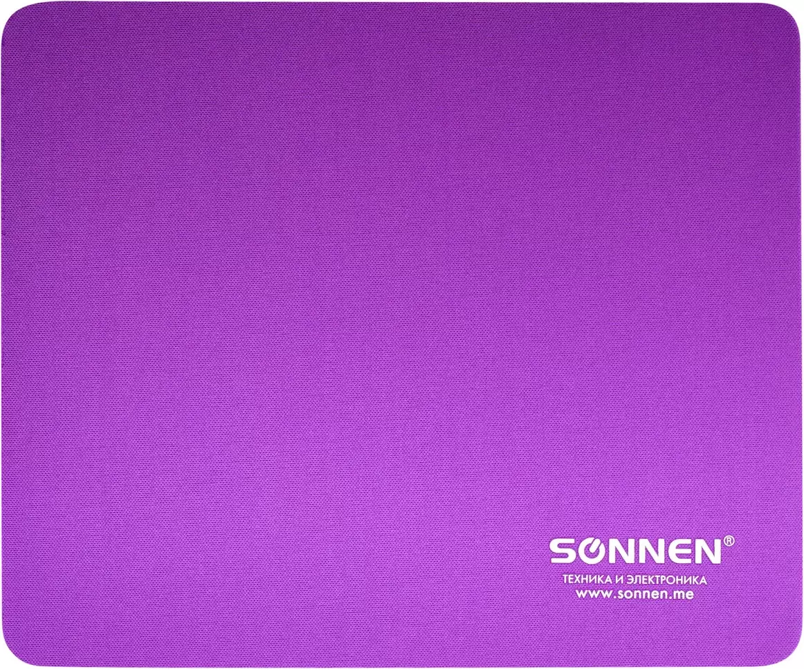Коврик для мыши Sonnen 220x180x3мм фиолетовый Коврик для мыши Sonnen 220x180x3мм фиолетовый фото