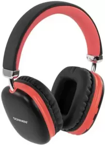 Наушники Sonnen HP-B12BR (черный/красный) фото