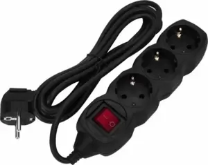 Удлинитель Sonnen U-133GS 513266 (3 розетки, 3 м) фото