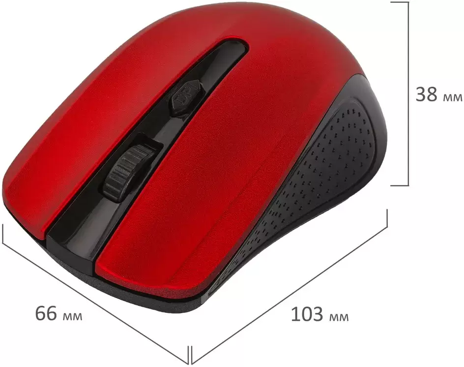 Мышь Sonnen V-99 (красный) фото