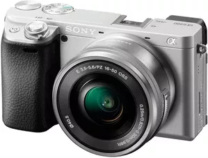 Фотоаппарат Sony Alpha a6400 Double Kit 16-50mm + 55-210mm (серебристый)