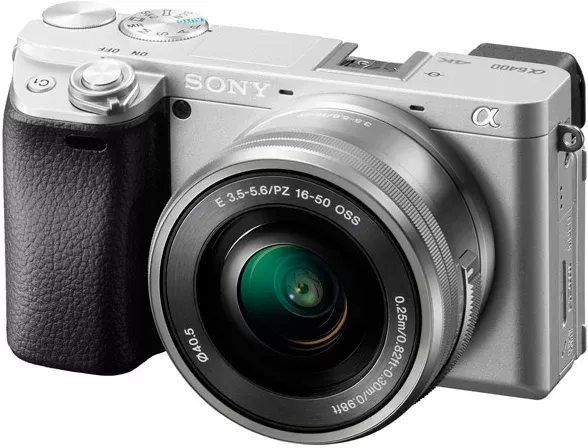 Фотоаппарат Sony Alpha a6400 Kit 16-50mm (серебристый) фото