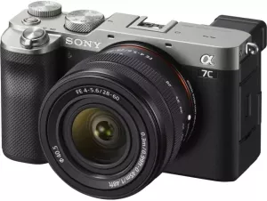 Фотоаппарат Sony Alpha a7C Kit 28-60mm (серебристый) фото
