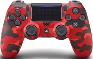 Геймпад Sony DualShock 4 v2 (красный камуфляж)