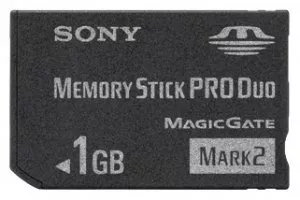 Карта памяти Sony Memory Stick Pro Duo 1Gb (MSMT1G) фото